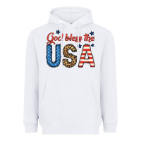 White god bless the usa Heavyweight Hoodie - BundleAndBundleShop