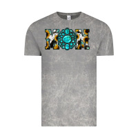 Cloud Rock Sunflower Turquoise Gemstone Cowhide Mom Vintage Tee - Bettercallsaul