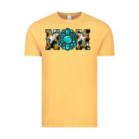Vintage Mustard Sunflower Turquoise Gemstone Cowhide Mom Vintage Tee - Bettercallsaul