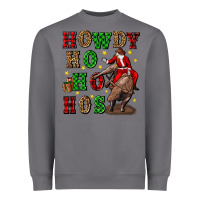 Storm howdy ho ho hos christmas Heavyweight Sweatshirt - CowGirlArtShop