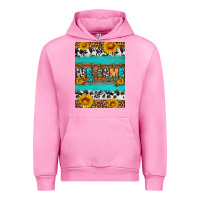 Fuchsia Pink Welcome fall Urban Hoodie - Artiststas