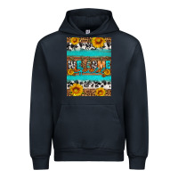 Navy Welcome fall Urban Hoodie - Artiststas
