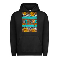 Pigment Black Welcome fall Urban Hoodie - Artiststas