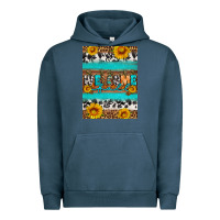 Pigment Midnight Navy Welcome fall Urban Hoodie - Artiststas