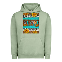 Pigment Oil Green Welcome fall Urban Hoodie - Artiststas