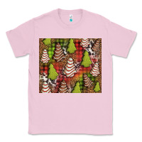Bubblegum Pink Christmas cakes western Classic Tee - Jasminsmagicworld