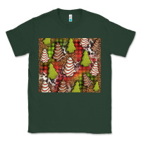Sports Green Christmas cakes western Classic Tee - Jasminsmagicworld