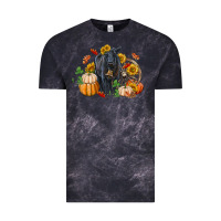 Cloud Black Fall black angus Vintage Tee - RanaPortraitStore