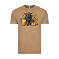 Vintage Coffee Fall black angus Vintage Tee - RanaPortraitStore