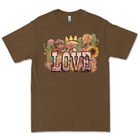 Cacao love horse western floral Premium Tee - NancyCooperArtShop