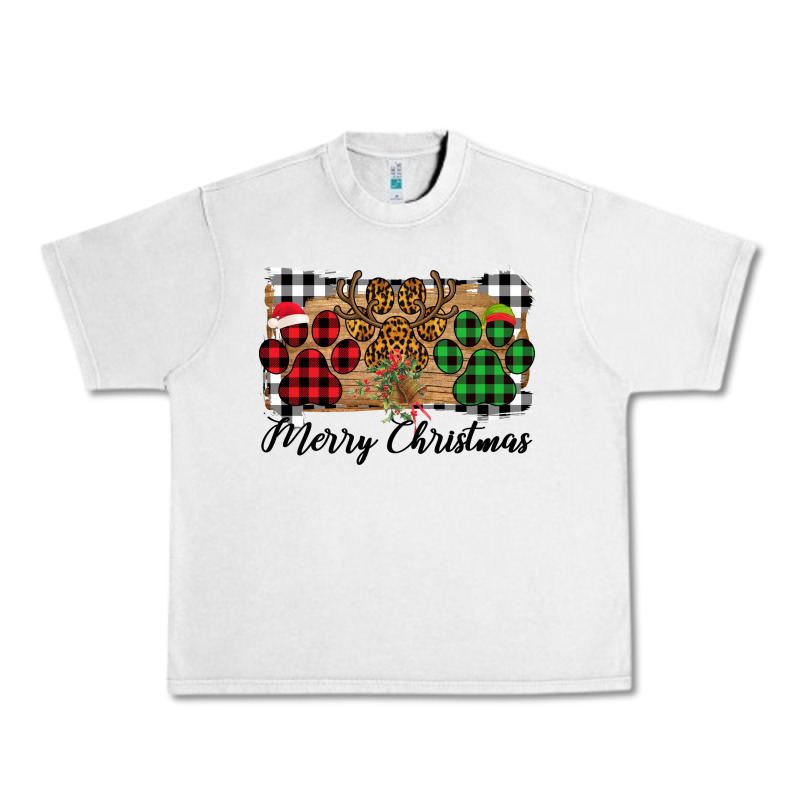 Merry Christmas Paws Urban Heavy Tee by Bettercallsaul | Teevron