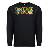 Black daycare teacher Premium Sweatshirt - CowhideDigitalArt