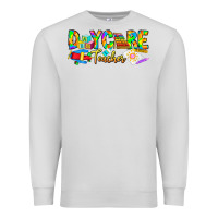 Dove Grey daycare teacher Premium Sweatshirt - CowhideDigitalArt