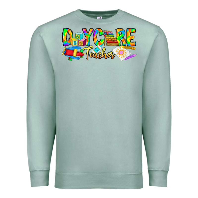 Daycare Teacher Premium Sweatshirt by CowhideDigitalArt | Teevron