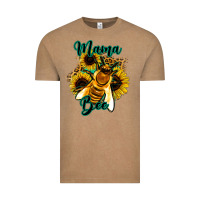 Vintage Coffee Leopard Sunflower Western Mama Bee Vintage Tee - Bettercallsaul