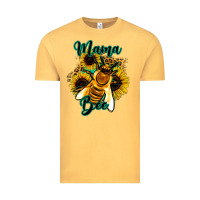 Vintage Mustard Leopard Sunflower Western Mama Bee Vintage Tee - Bettercallsaul