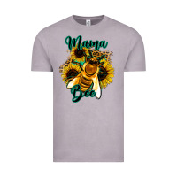 Leopard Sunflower Western Mama Bee Vintage Tee | Teevron