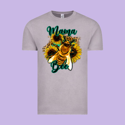 Leopard Sunflower Western Mama Bee Vintage Tee Designed By Bettercallsaul