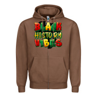 Chestnut black history vibes Zipper Hoodie - FaDigitalArtStudio