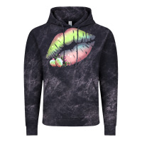 Cloud Black Pastel Color Easter Lips Vintage Hoodie - Bettercallsaul