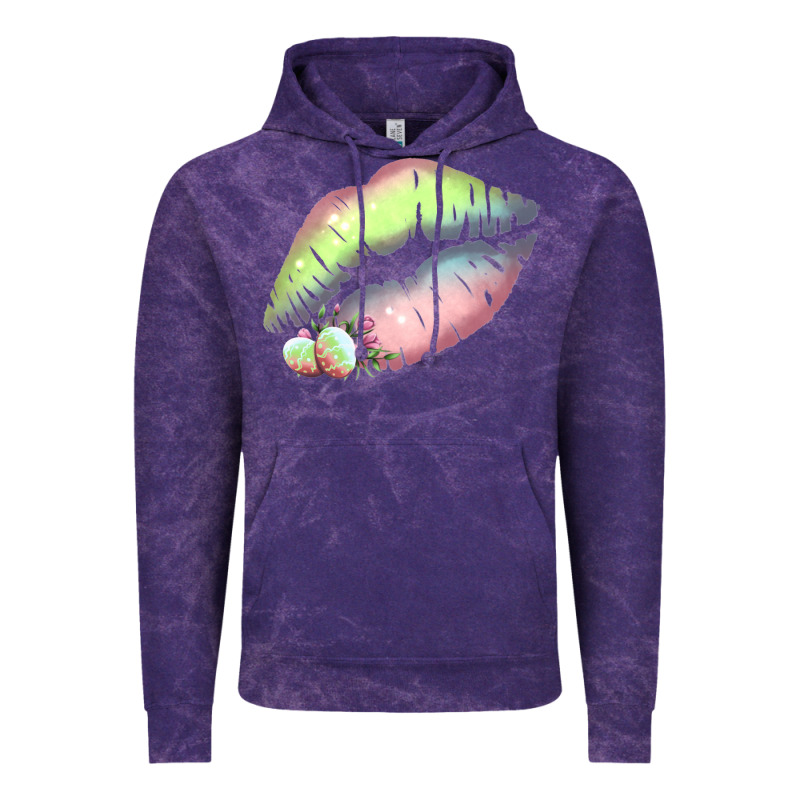 Pastel Color Easter Lips Vintage Hoodie by Bettercallsaul | Teevron