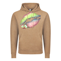 Vintage Coffee Pastel Color Easter Lips Vintage Hoodie - Bettercallsaul