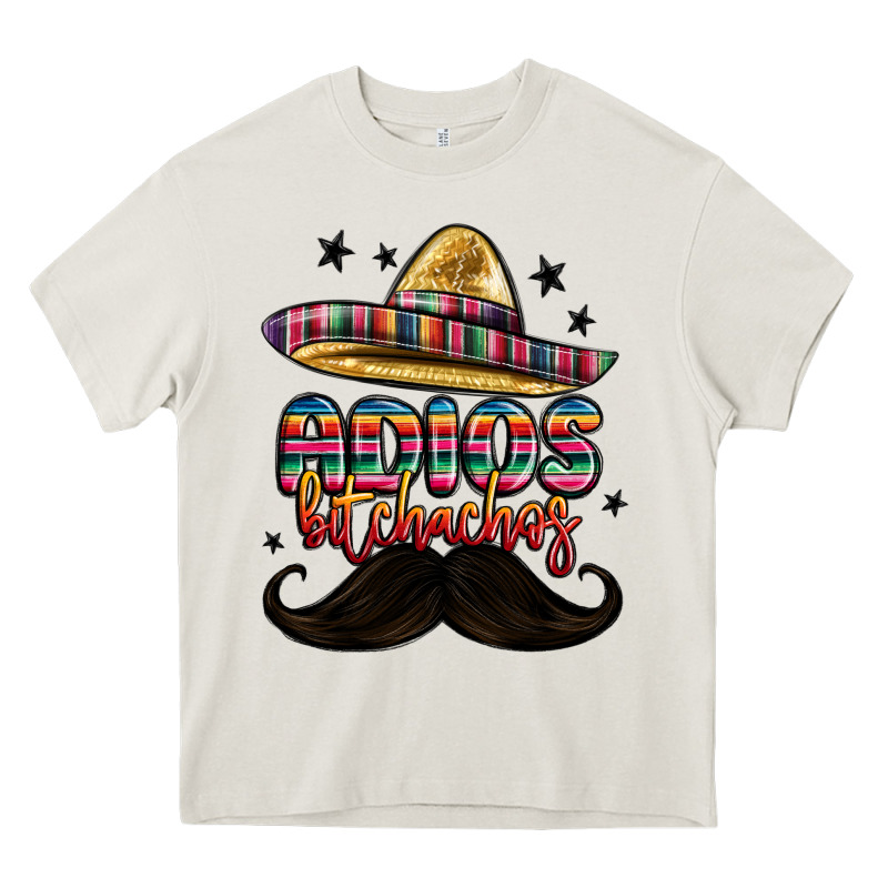 Adios Bitchachos Heavy Core Tee by MaliasSmallBusiness | Teevron