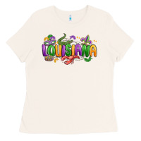Bone mardi gras louisiana Ladies Tee - MaliasSmallBusiness