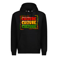 Black culture Premium Hoodie - FaDigitalArtStudio