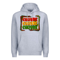 Heather Grey culture Premium Hoodie - FaDigitalArtStudio
