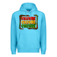 Ocean Blue culture Premium Hoodie - FaDigitalArtStudio