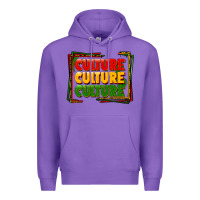 Purple culture Premium Hoodie - FaDigitalArtStudio
