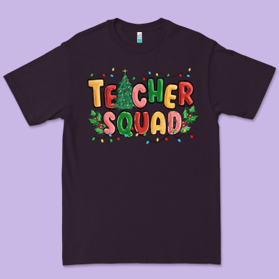 Teacher Squad Premium Tee Designed By Maliassmallbusiness