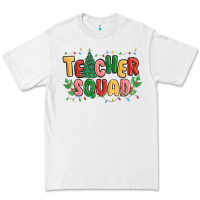 White teacher squad Premium Tee - MaliasSmallBusiness