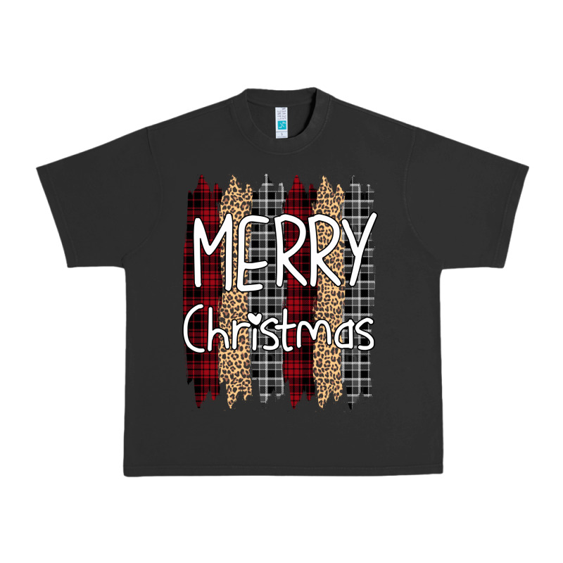 Merry Christmas Leopard Print Urban Heavy Tee by Bettercallsaul | Teevron