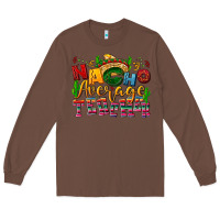 Chestnut Nacho average Teacher Long Sleeve Tee - NancyCooperArtShop