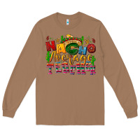 Toasted Coconut Nacho average Teacher Long Sleeve Tee - NancyCooperArtShop