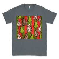 Charcoal Heather Christmas cakes leopard Classic Tee - Jasminsmagicworld