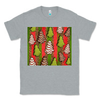 Heather Grey Christmas cakes leopard Classic Tee - Jasminsmagicworld
