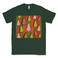 Sports Green Christmas cakes leopard Classic Tee - Jasminsmagicworld