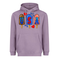 Lavender usa popsicles Heavyweight Hoodie - BundleAndBundleShop