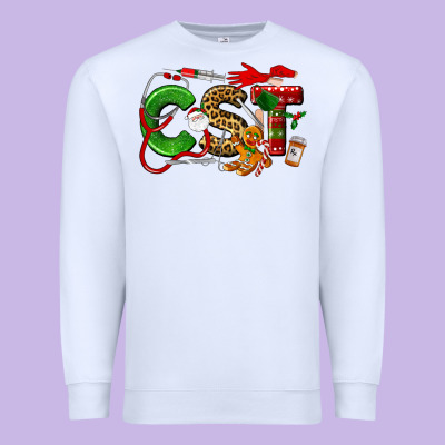 Christmas Cetified Surgical Technologist Premium Sweatshirt Designed By Lillyallendesigns