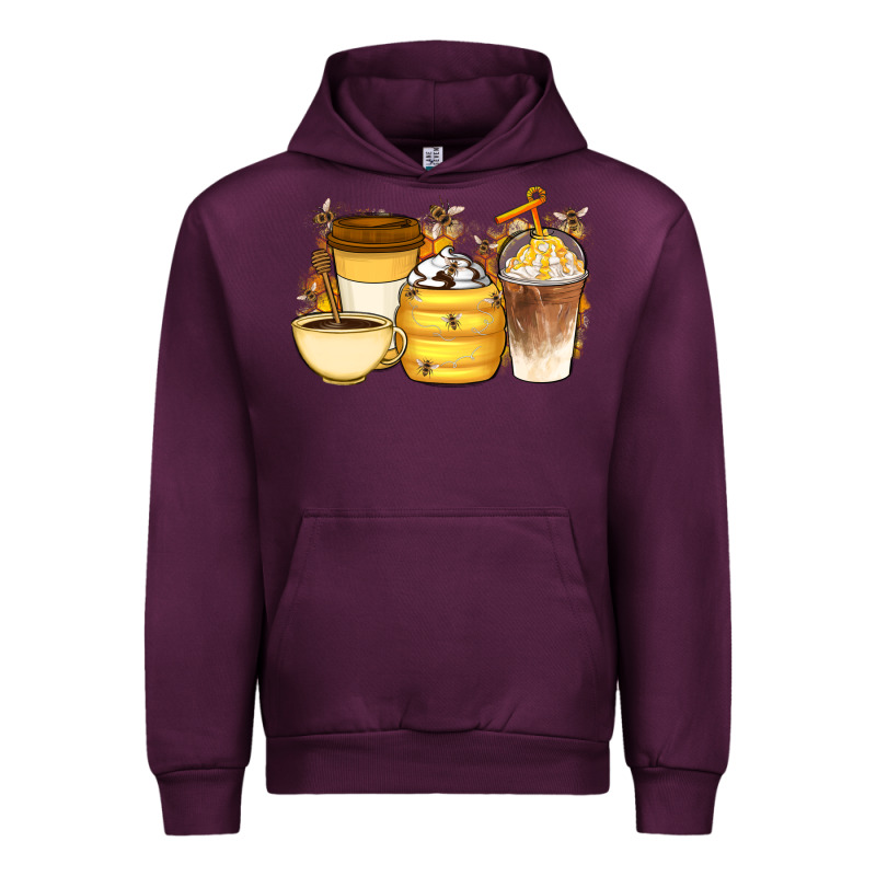 Bee Honey Coffee Cups Urban Hoodie by Artiststas | Teevron