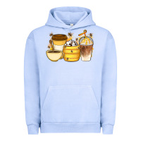 Pigment Grape Ice Bee Honey Coffee Cups Urban Hoodie - Artiststas