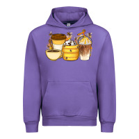 Tulip Bee Honey Coffee Cups Urban Hoodie - Artiststas