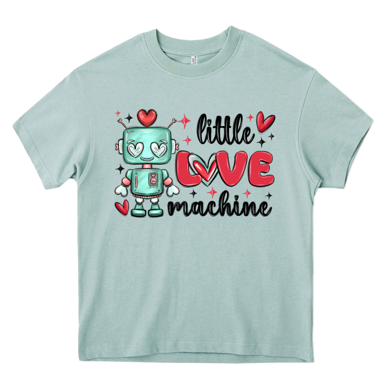 Little Love Machine Heavy Core Tee by MaliasSmallBusiness | Teevron