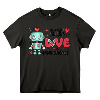 Asphalt little love machine Heavy Core Tee - MaliasSmallBusiness