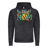 Vintage Black Softball Mom Vintage Hoodie - Bettercallsaul