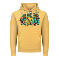 Vintage Mustard Softball Mom Vintage Hoodie - Bettercallsaul