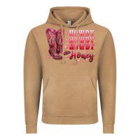 Vintage Camel howdy howdy howdy honey with cowgirl boots Vintage Hoodie - RanaPortraitStore